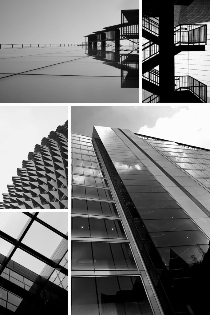 Collage Architektur